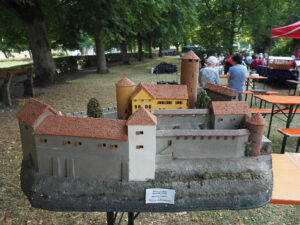 Fischingen: Model der Burg Wehrstein